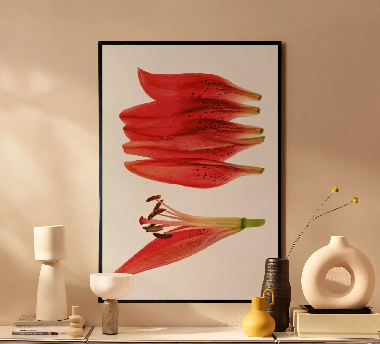 Lilly poster da Curious Collections by Marielle Leenders