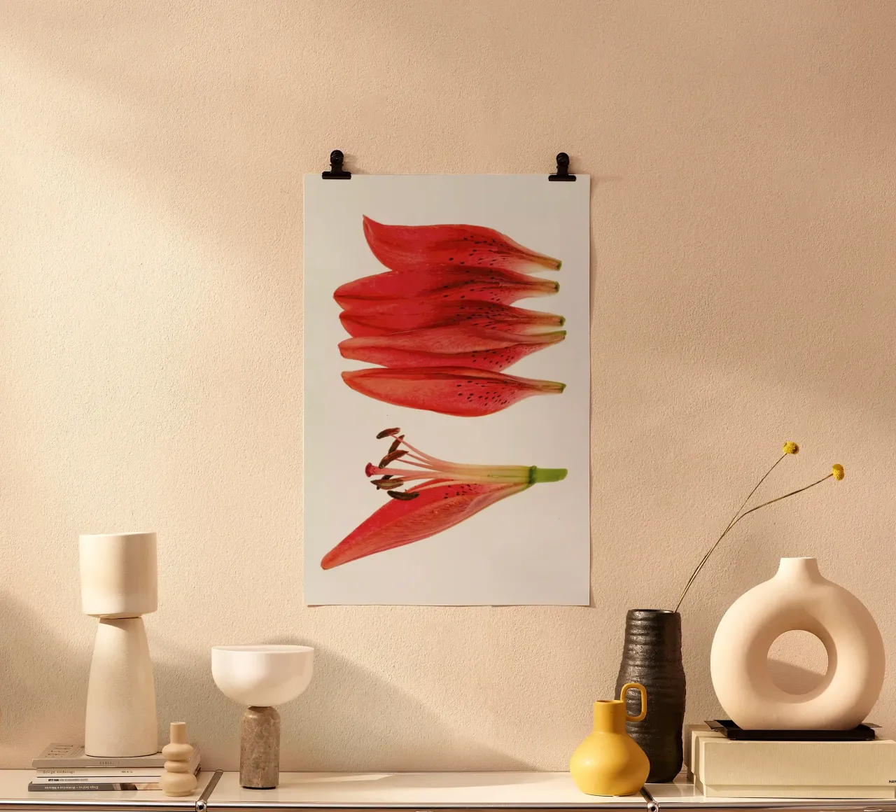 Lilly poster by Curious Collections by Marielle Leenders