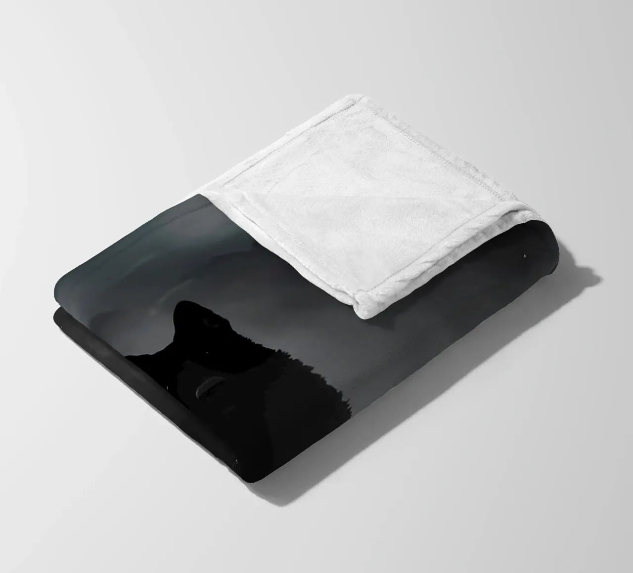 Animale lupo coperta in pile da Pierre Walton