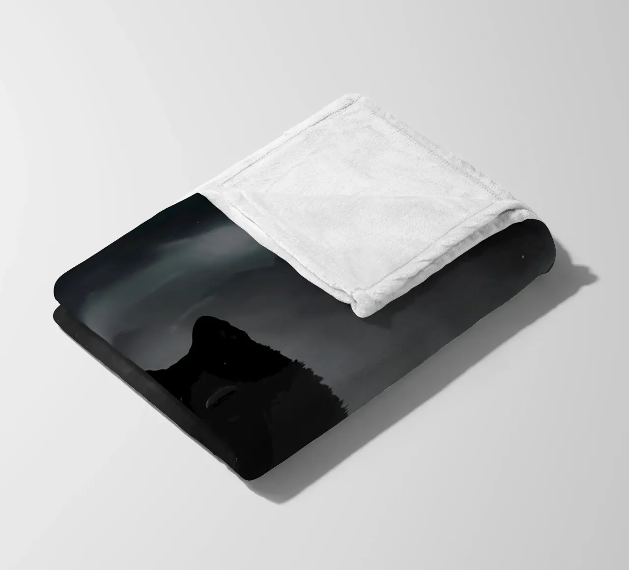 Animale lupo coperta in pile da Pierre Walton