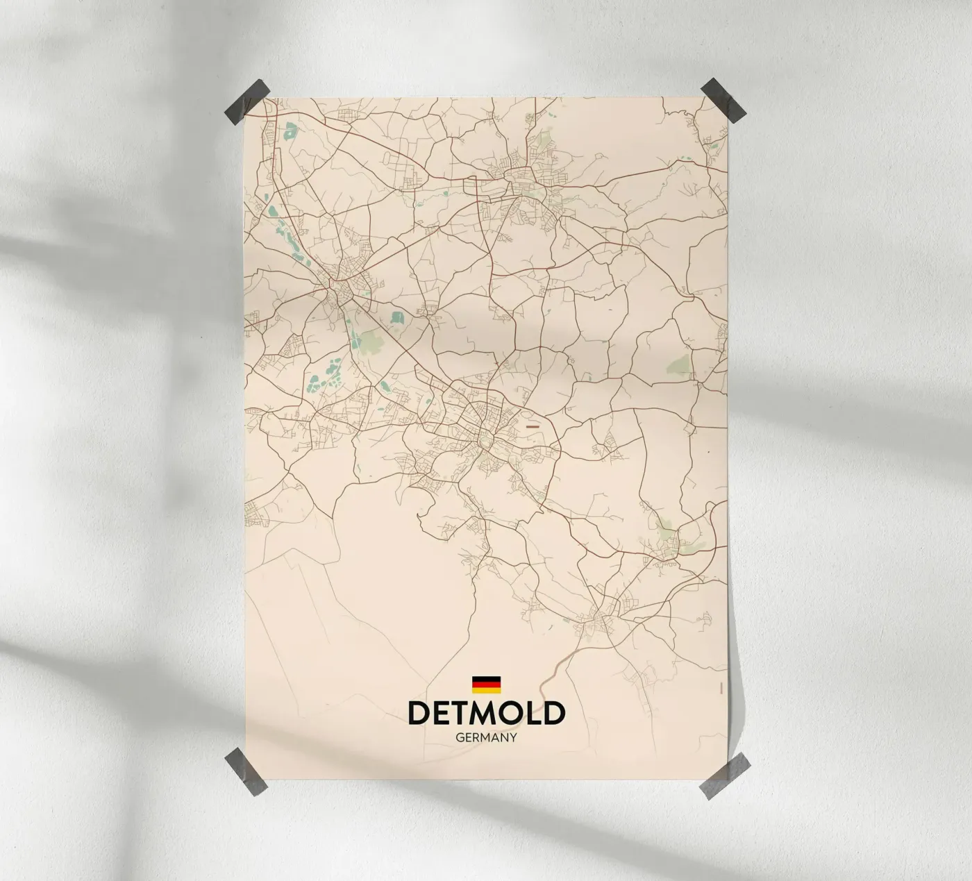 Detmold DE poster da Christopher Adams