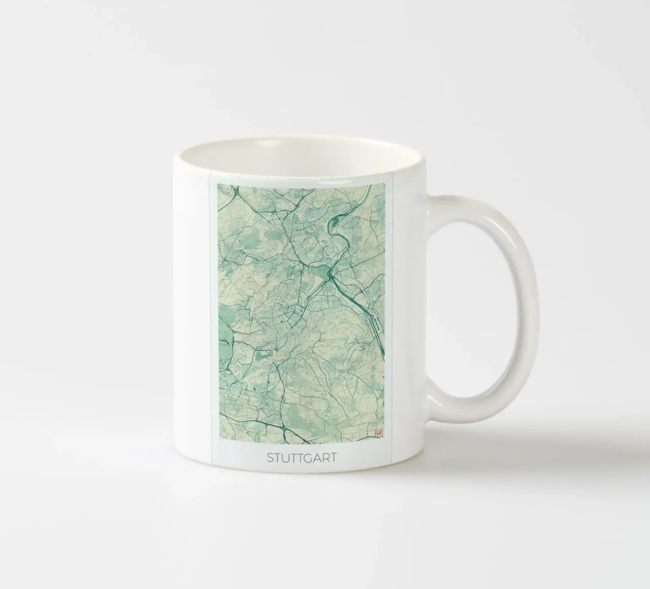 Stuttgart Vintage tazza in ceramica da Hubert Roguski