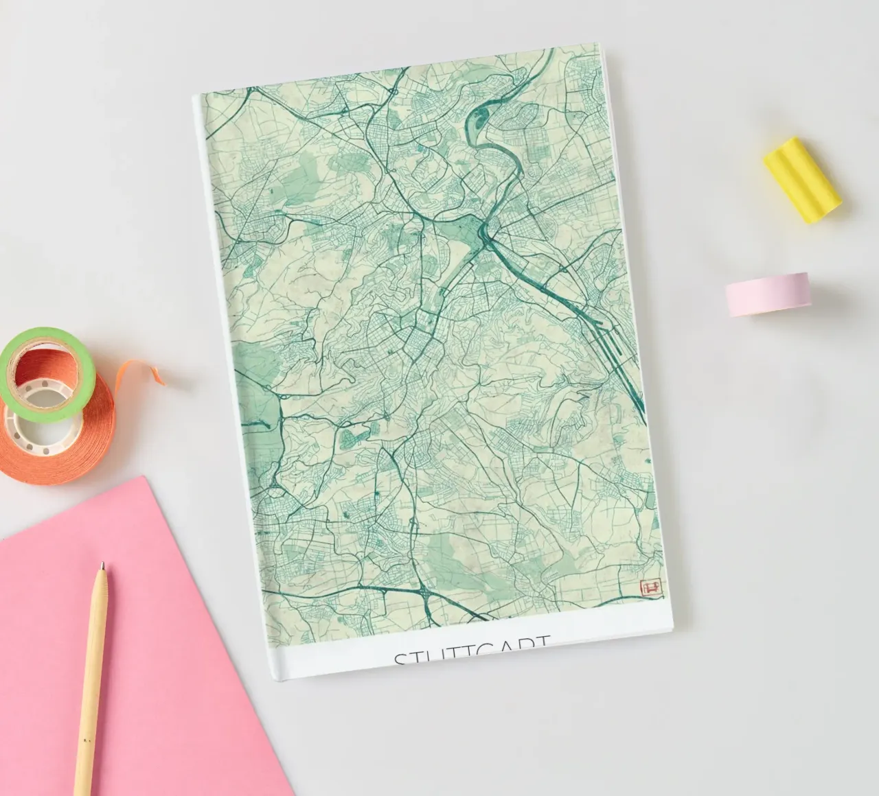 Stuttgart Vintage notebook by Hubert Roguski