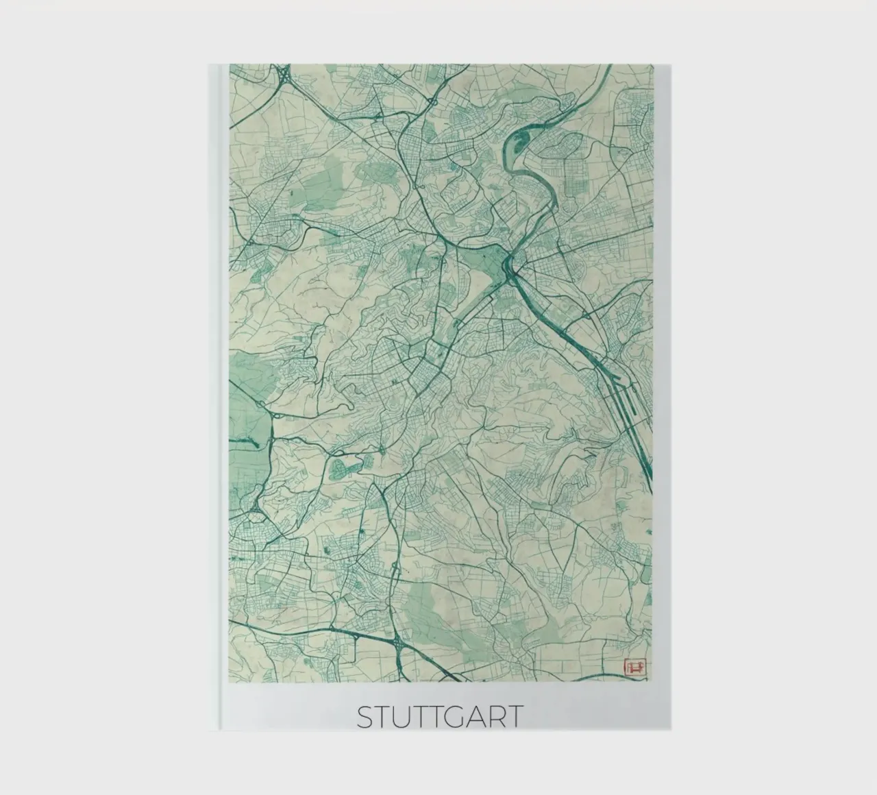 Stuttgart Vintage notebook by Hubert Roguski
