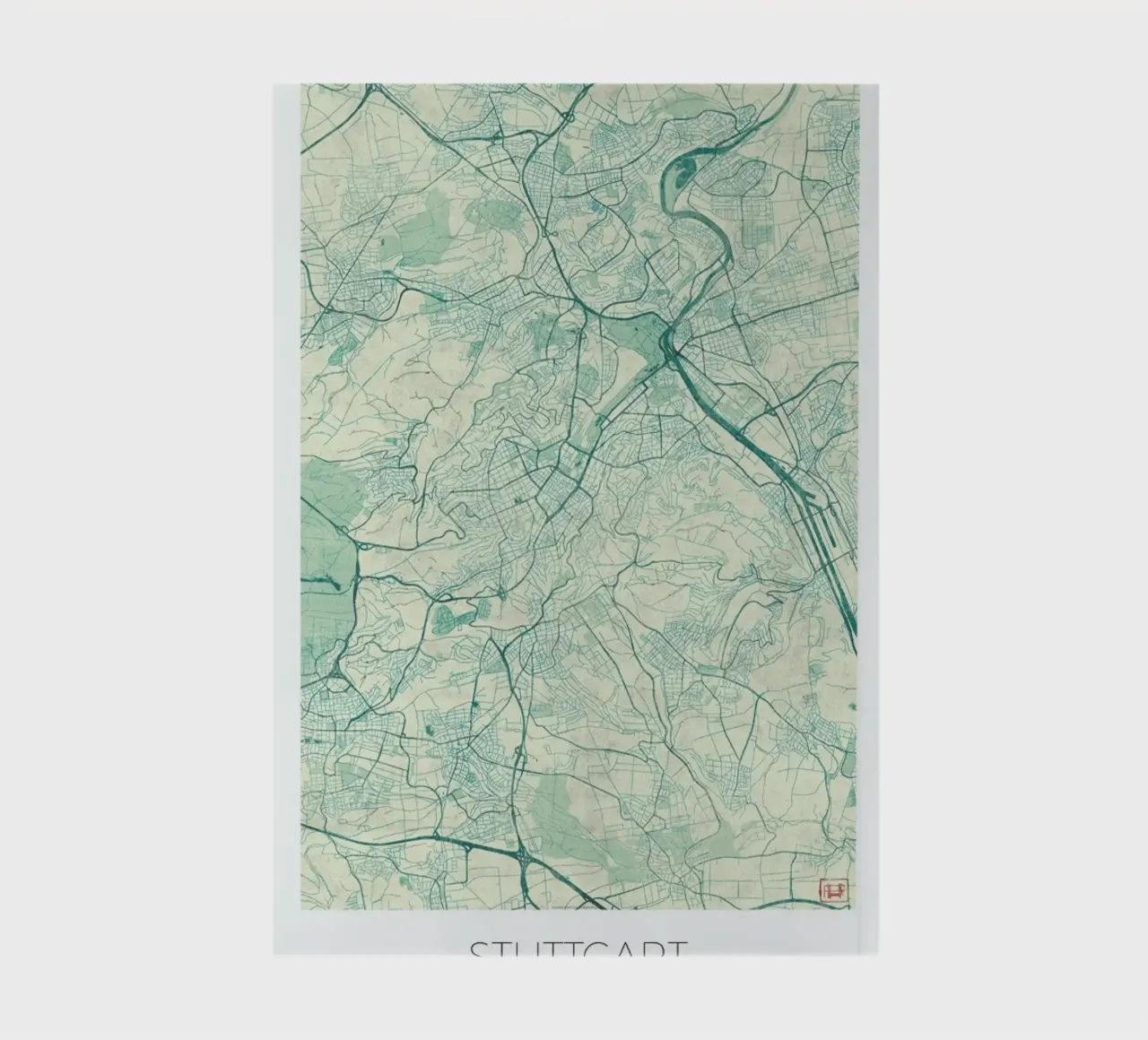 Stuttgart Vintage notebook by Hubert Roguski
