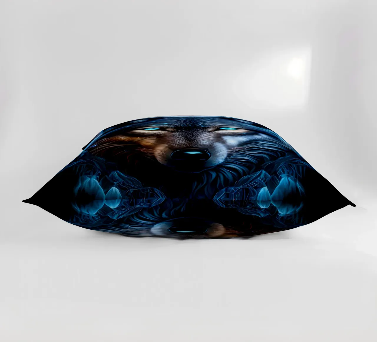 Wolf Animal decorative cushion by Pierre Walton