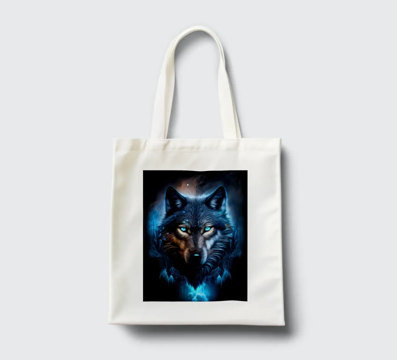 Animale lupo borsa in juta da Pierre Walton