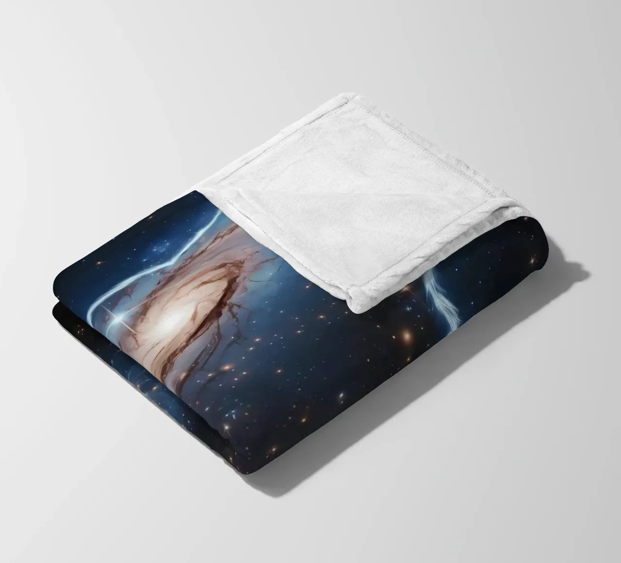 Animale lupo coperta in pile da Pierre Walton