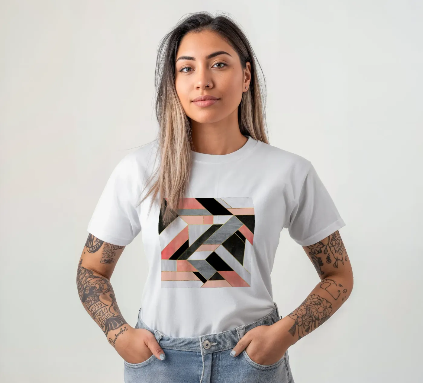 Construct t-shirt by Elisabeth Fredriksson