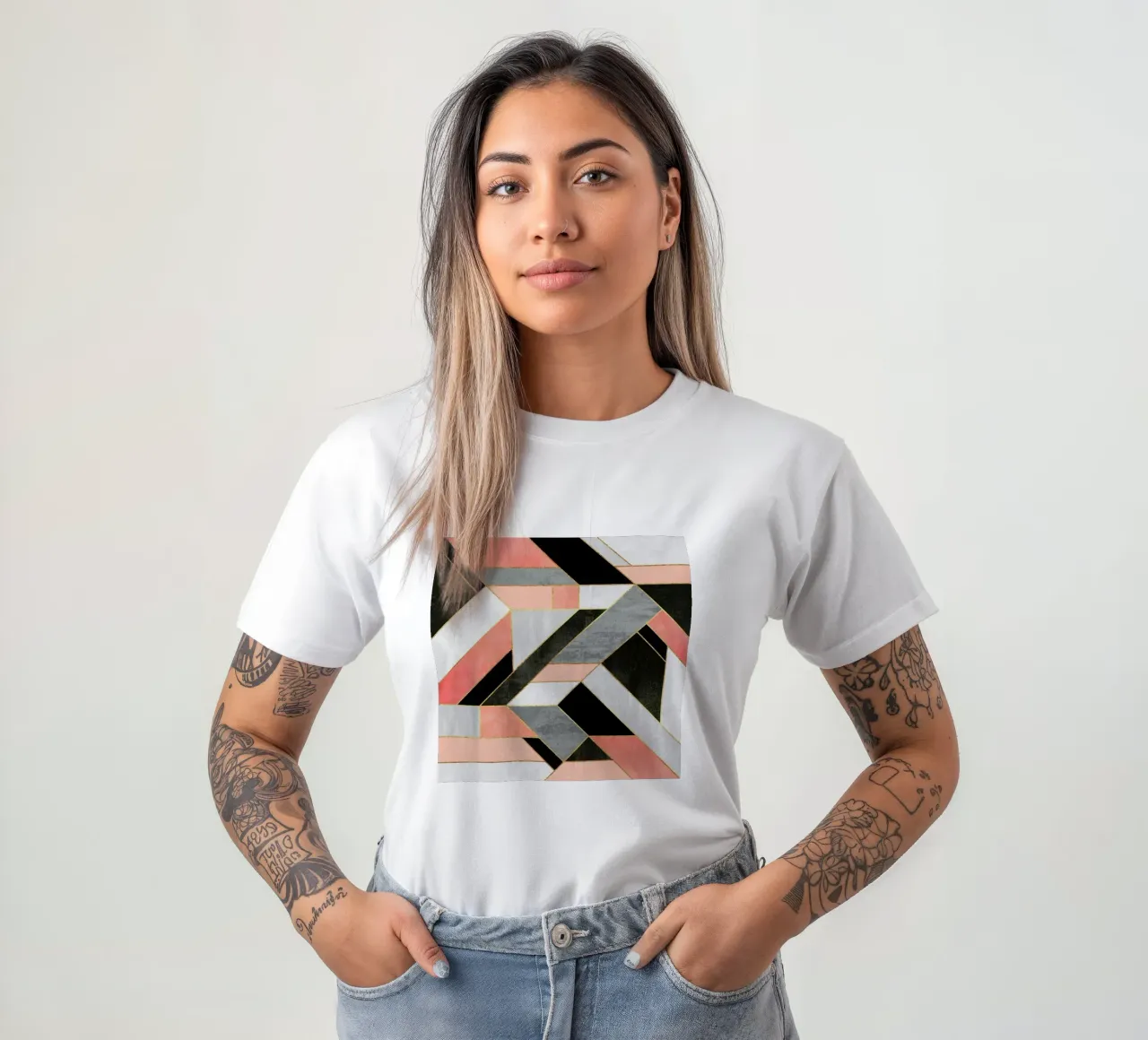 Construct T-Shirt von Elisabeth Fredriksson