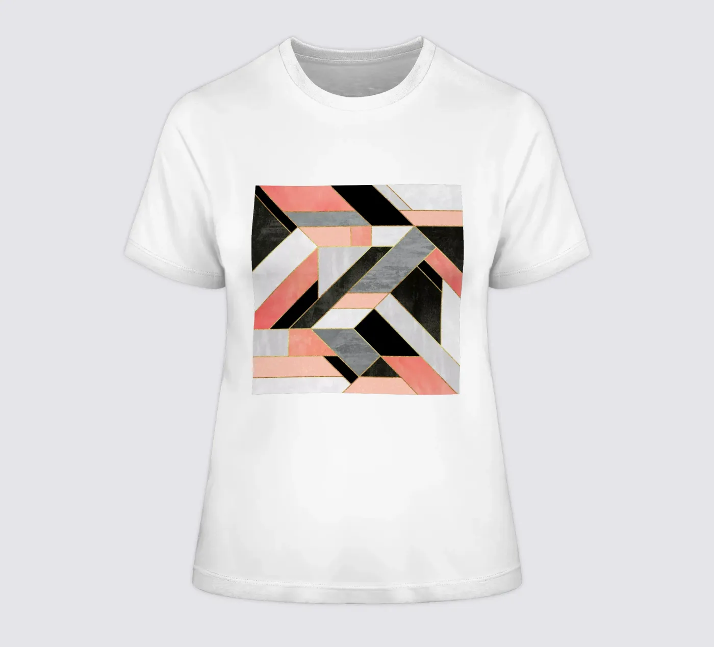 Construct dames t-shirt getailleerd van Elisabeth Fredriksson