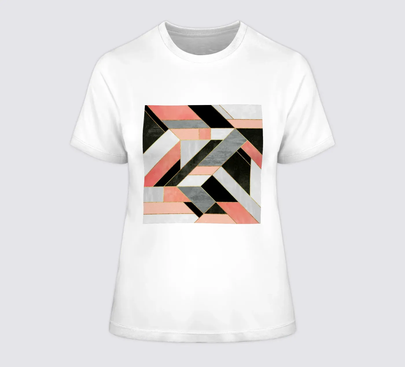 Construct dames t-shirt getailleerd van Elisabeth Fredriksson