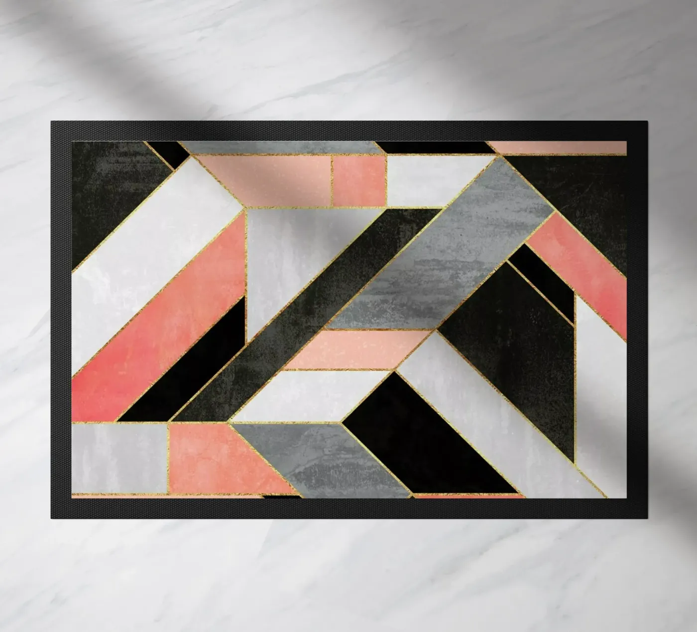 Construct Fußmatte von Elisabeth Fredriksson