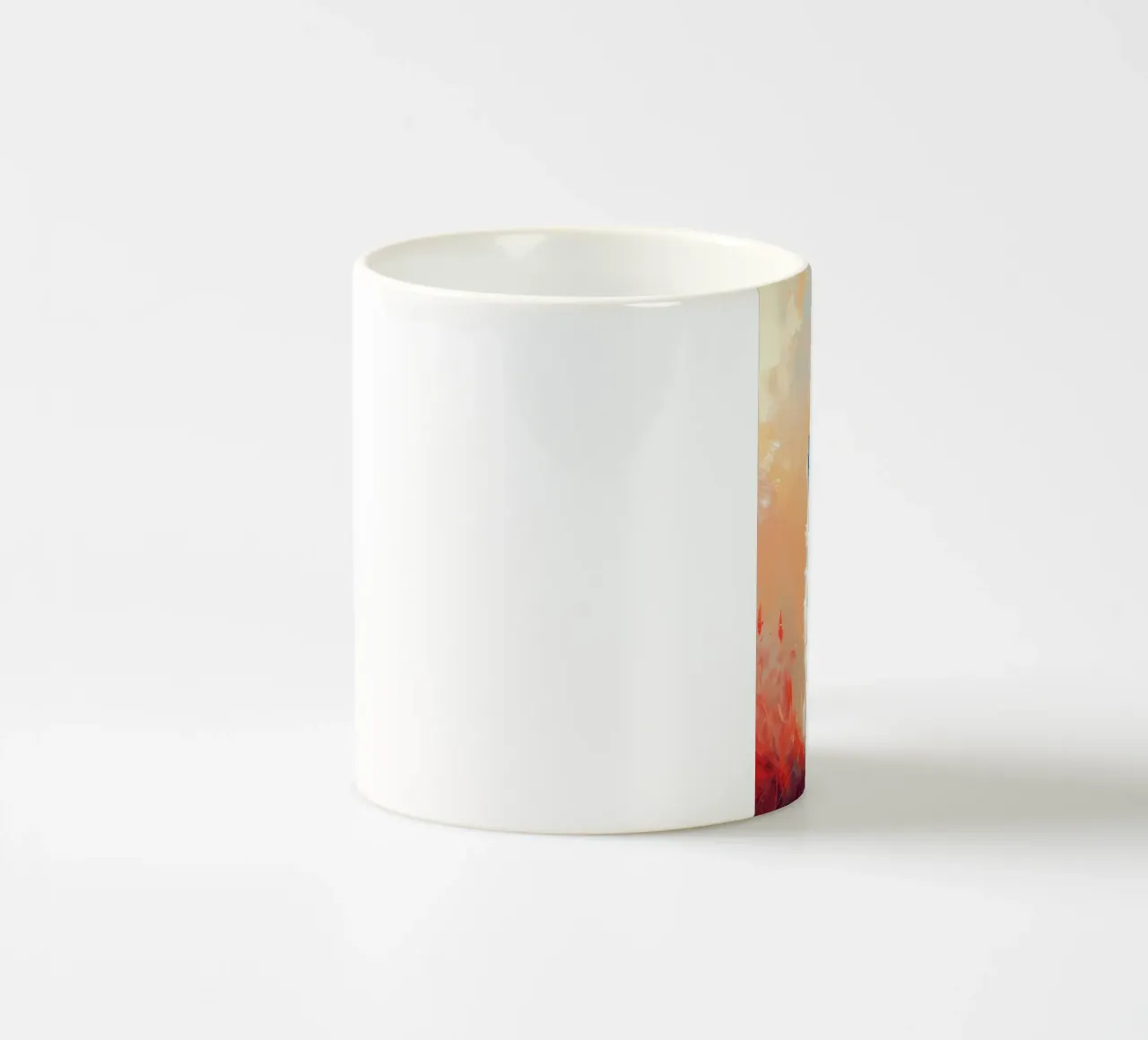 Animale lupo tazza in ceramica da Pierre Walton