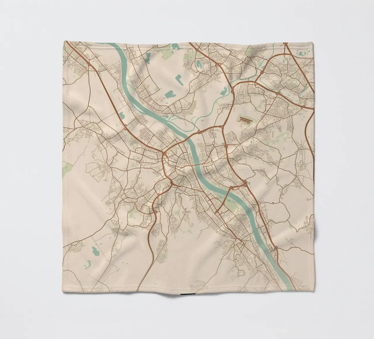 Bonn DE fleece blanket by Christopher Adams