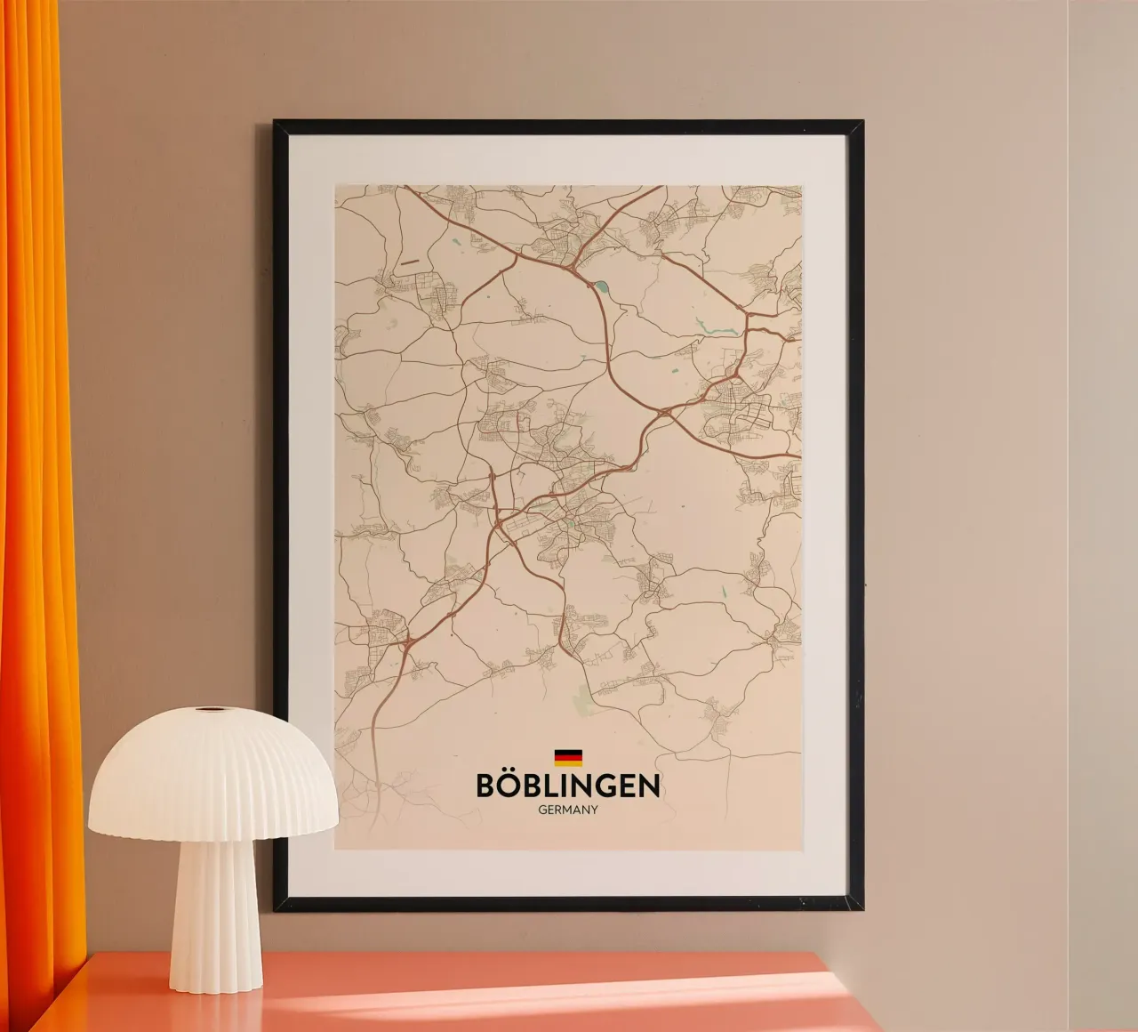 Boblingen DE Poster von Christopher Adams