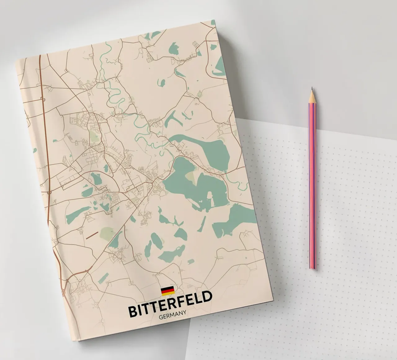Bitterfeld DE notebook by Christopher Adams
