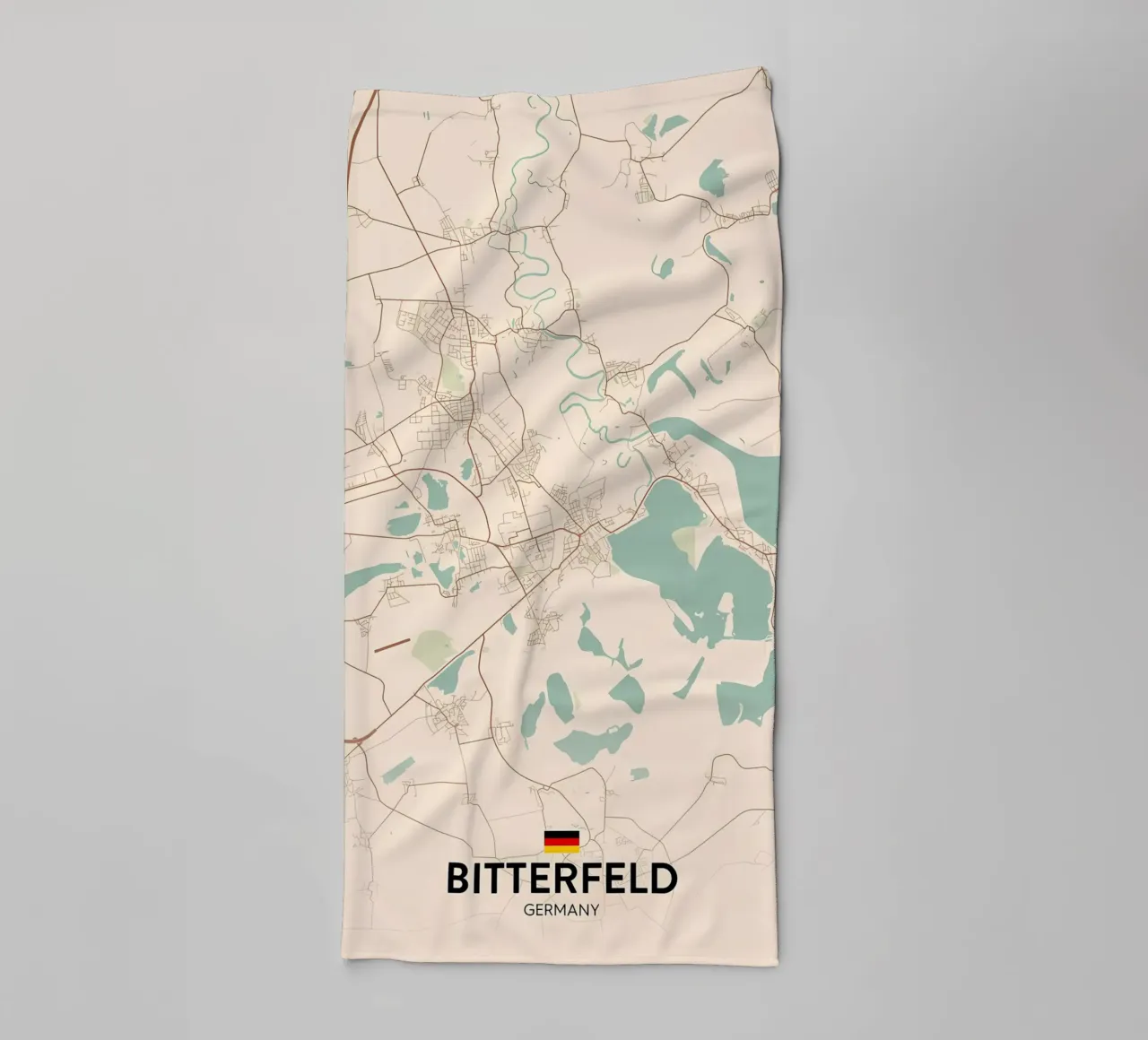 Bitterfeld DE towel by Christopher Adams