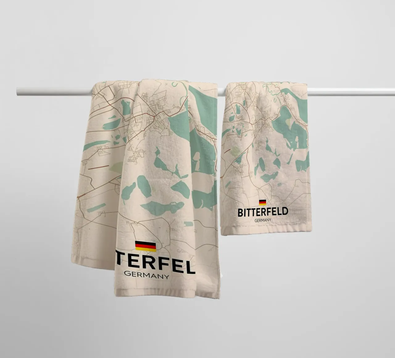 Bitterfeld DE towel by Christopher Adams