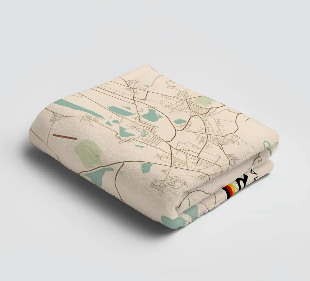 Bitterfeld DE towel by Christopher Adams