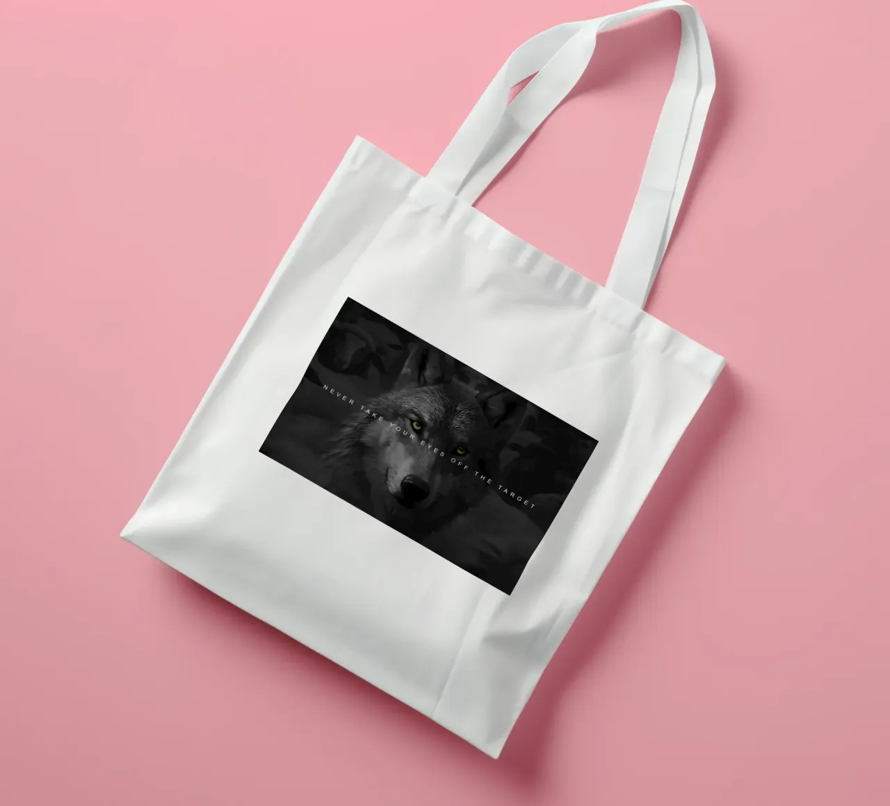 Wolf Animal tote bag by Pierre Walton