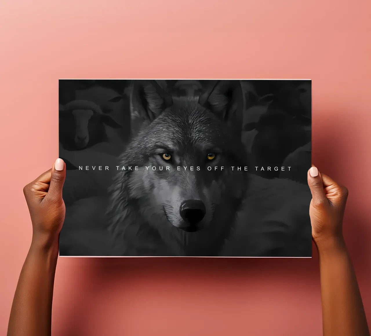 Wolf Animal sticker sheet by Pierre Walton