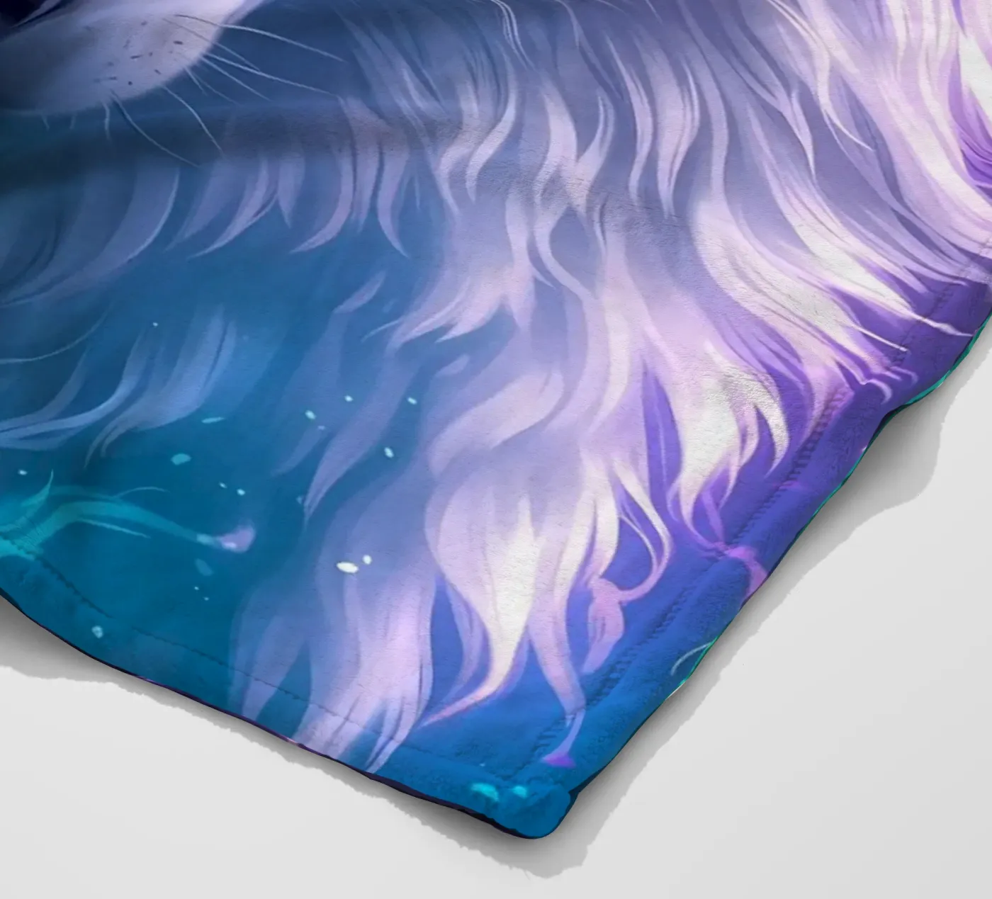 Wolf Dier fleecedeken van Pierre Walton