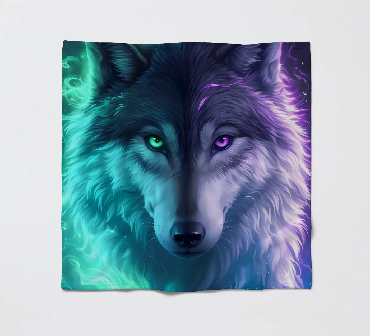 Wolf Dier fleecedeken van Pierre Walton