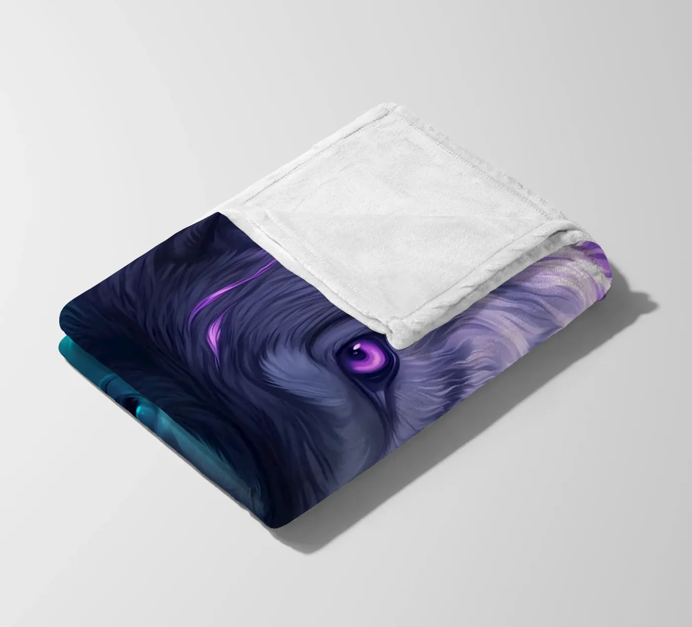 Wolf Dier fleecedeken van Pierre Walton