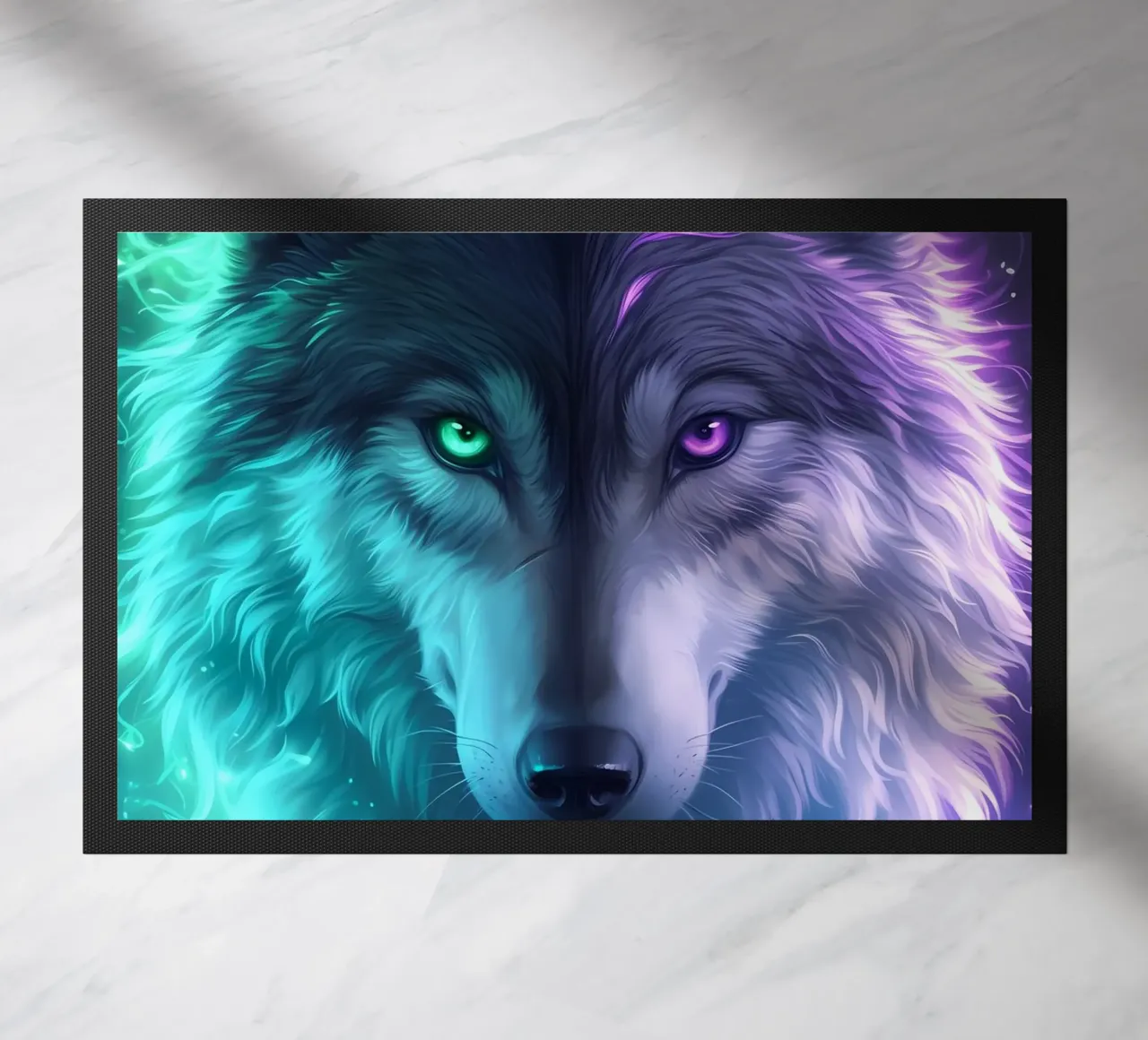 Wolf Dier deurmat van Pierre Walton