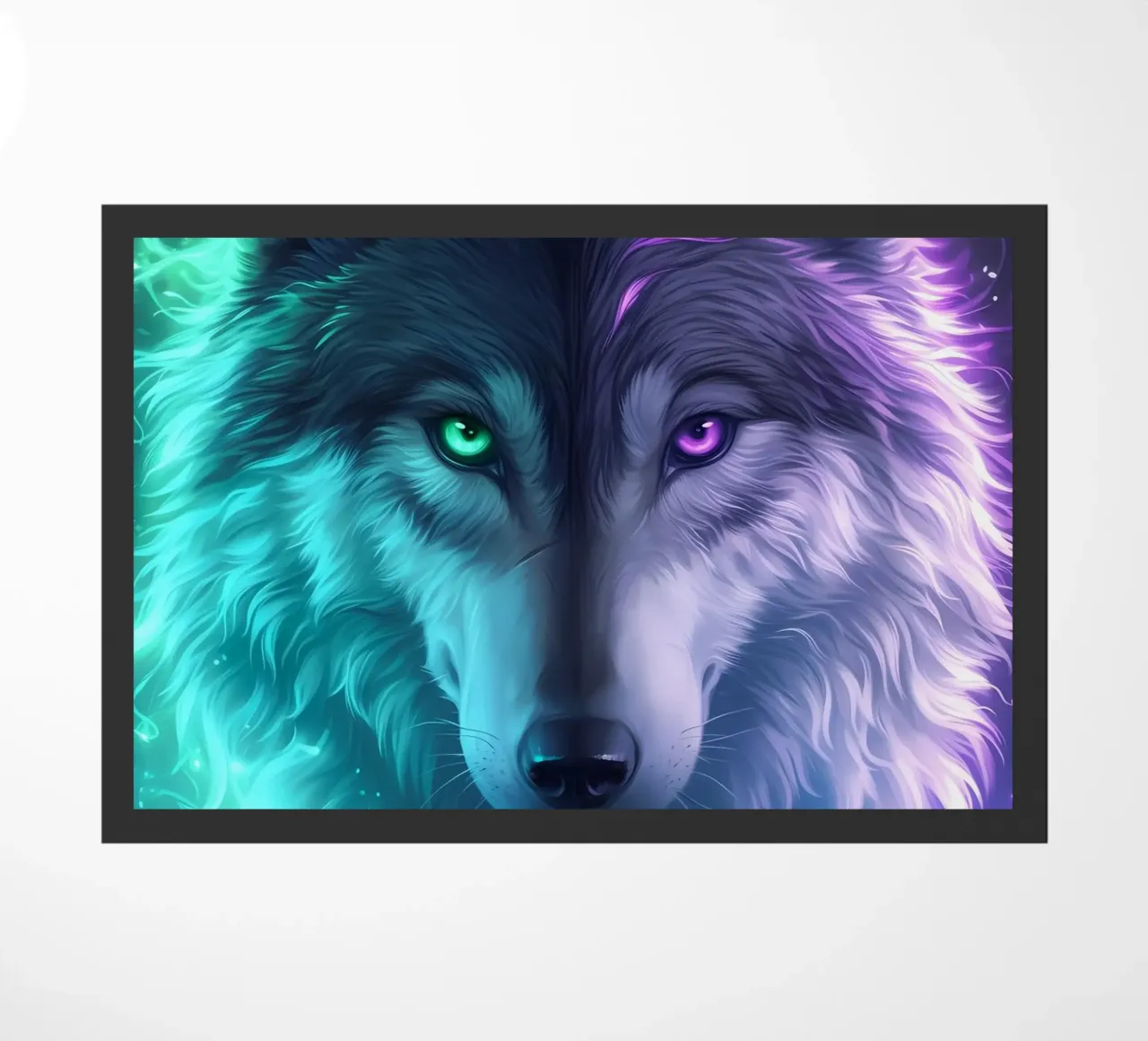 Wolf Dier deurmat van Pierre Walton