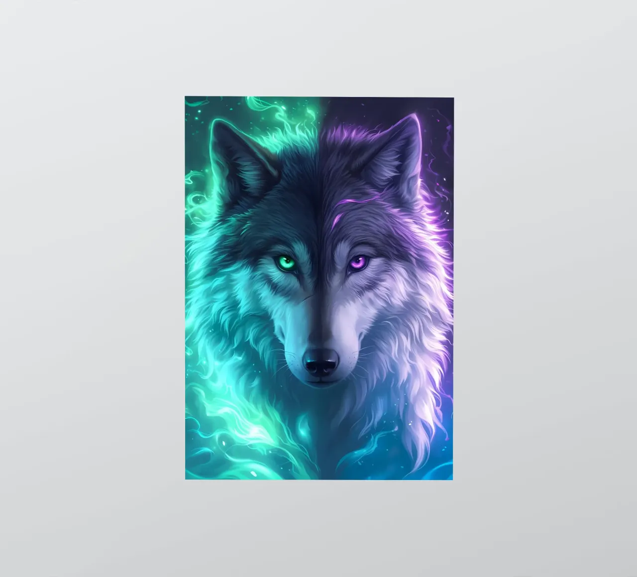 Wolf Animal sticker by Pierre Walton