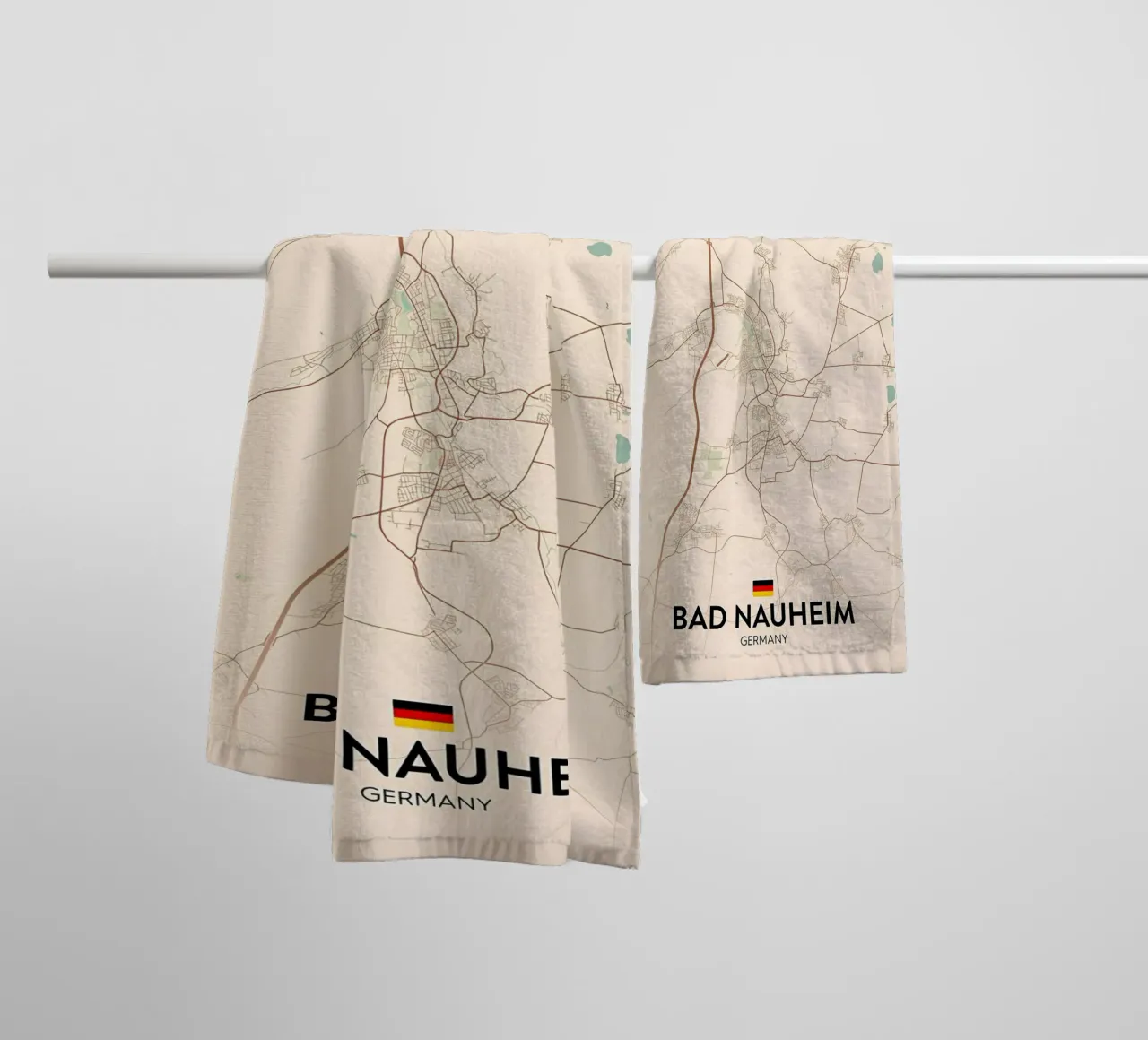 Bad Nauheim DE towel by Christopher Adams
