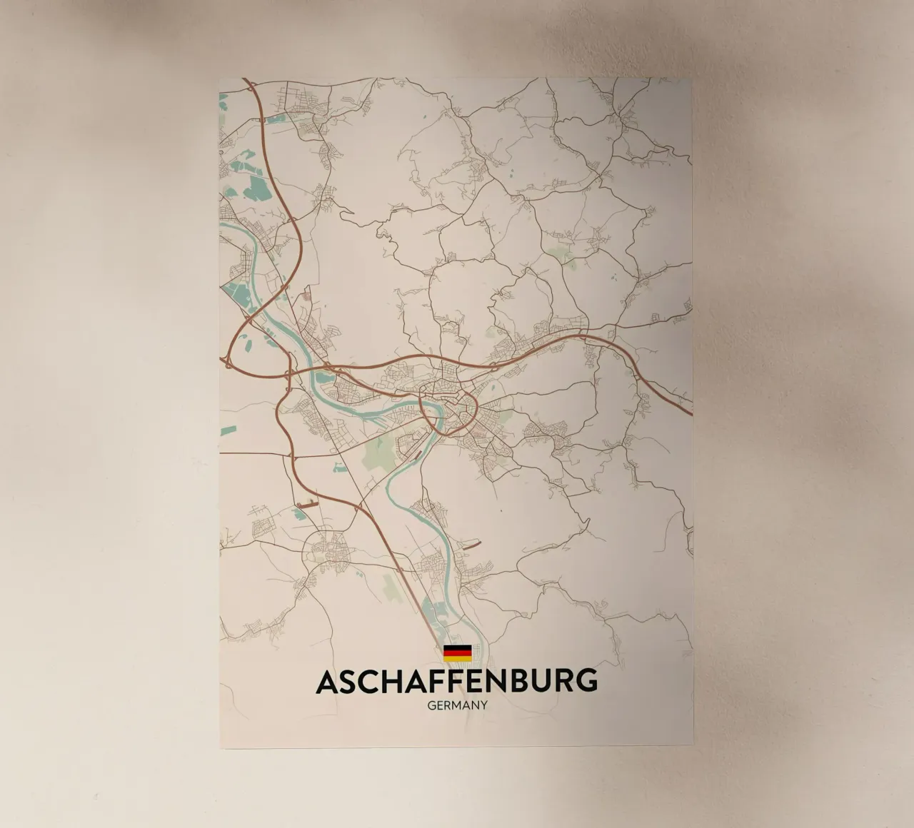 Aschaffenburg DE pellicola backlit da Christopher Adams