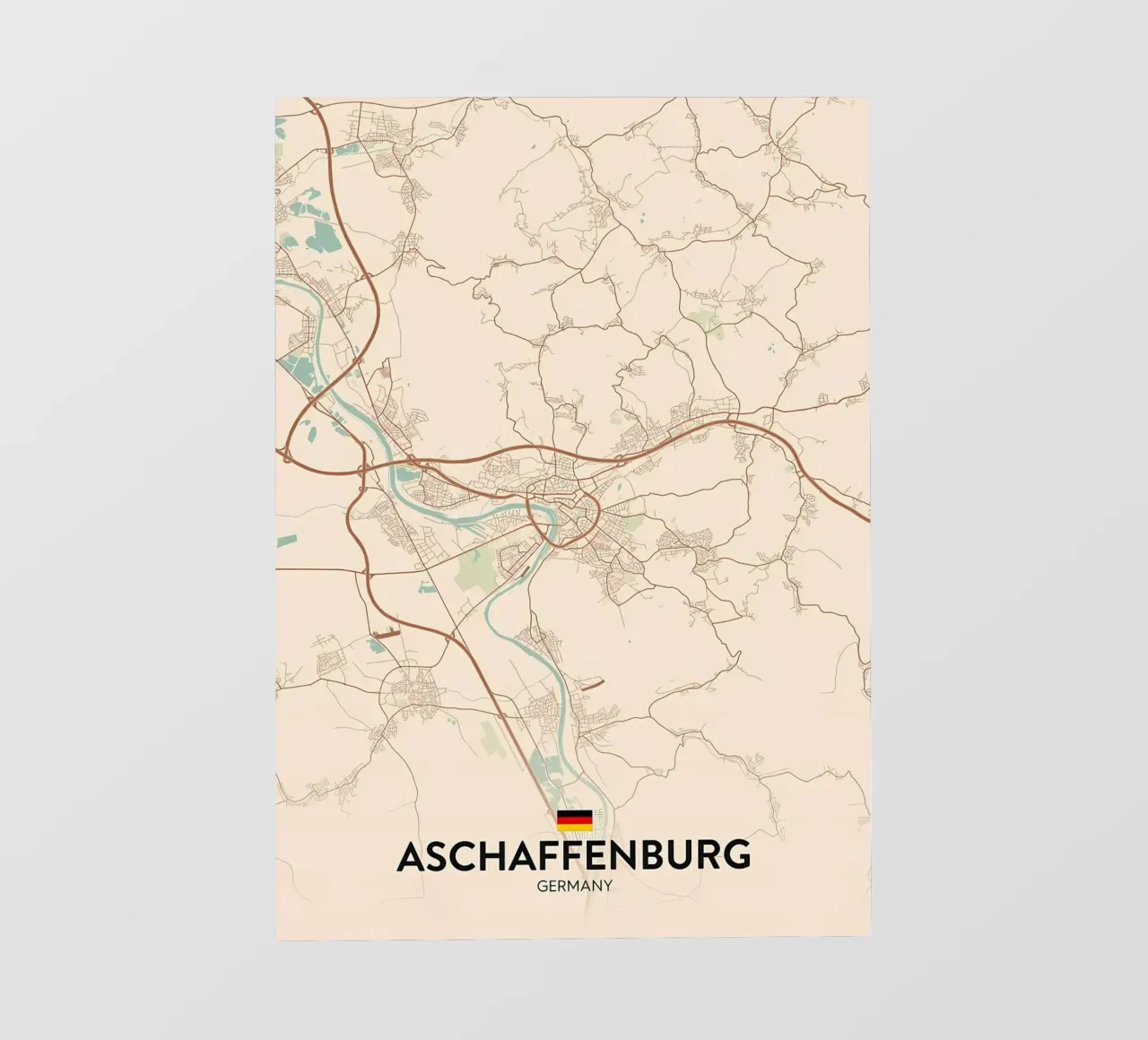 Aschaffenburg DE telo in pvc da Christopher Adams