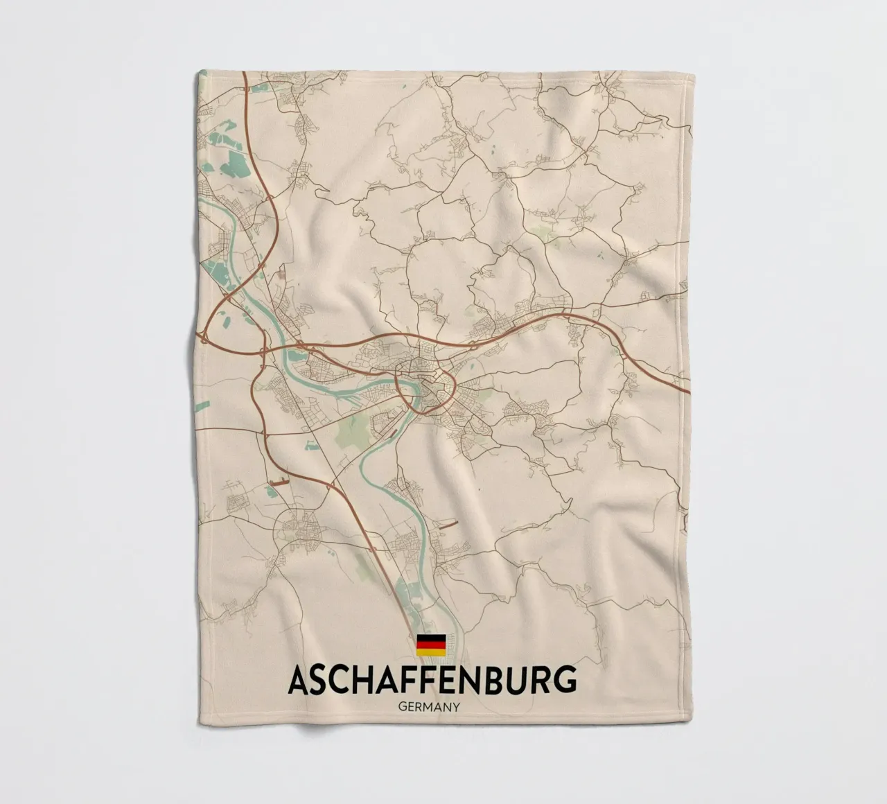 Aschaffenburg DE coperta in pile da Christopher Adams