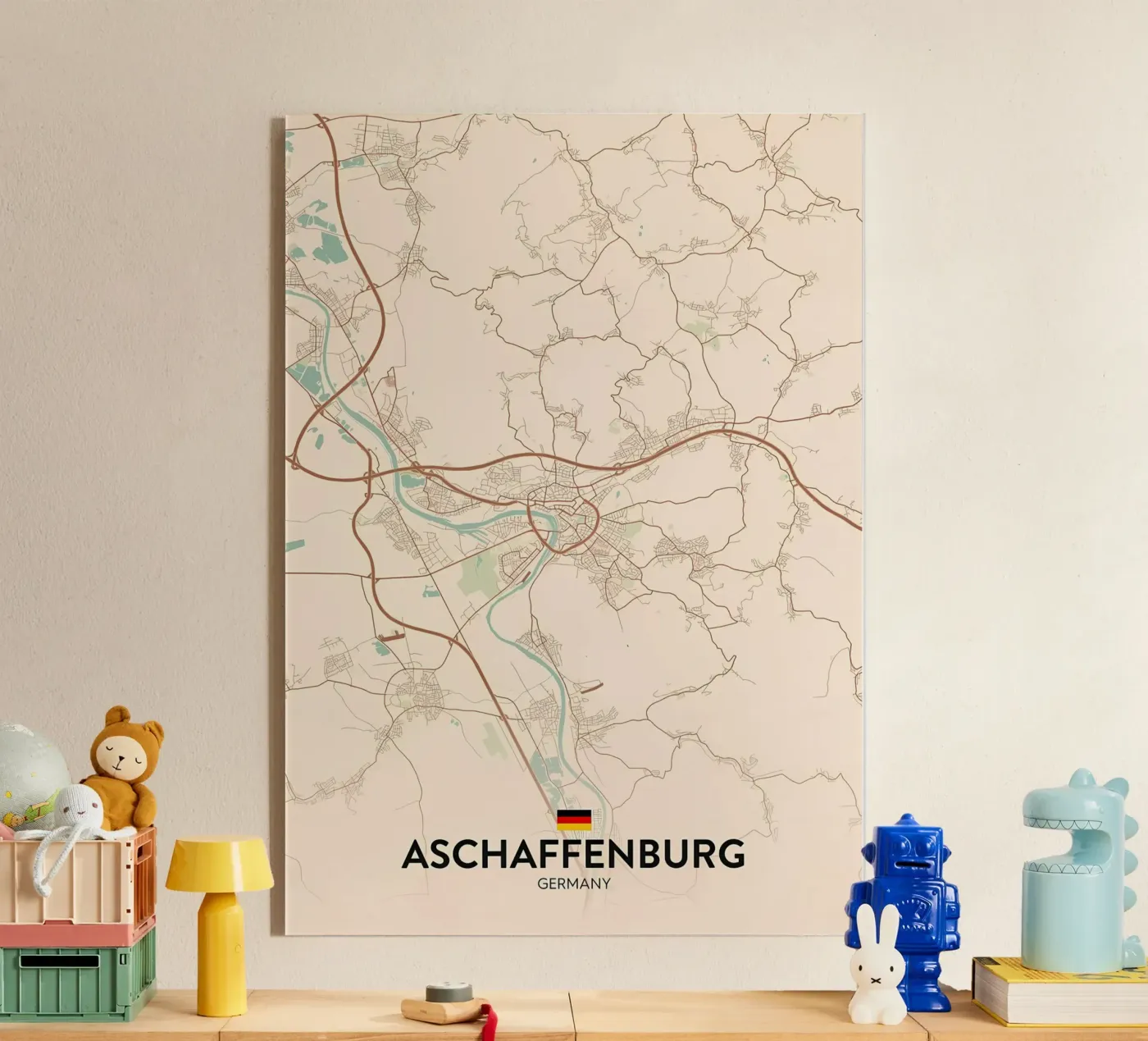 Aschaffenburg DE Acryl-Glas von Christopher Adams