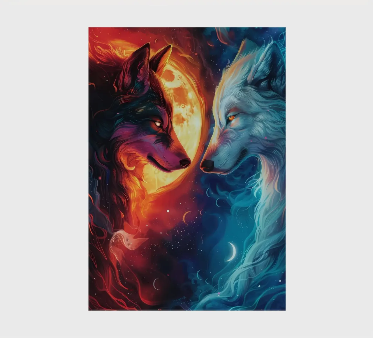 Wolf Animal notebook by Pierre Walton