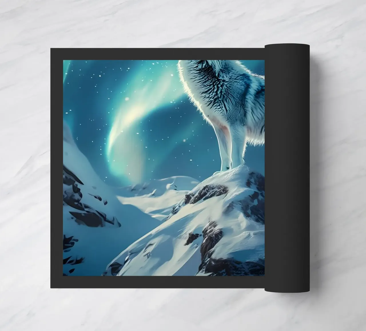 Wolf Dier deurmat van Pierre Walton