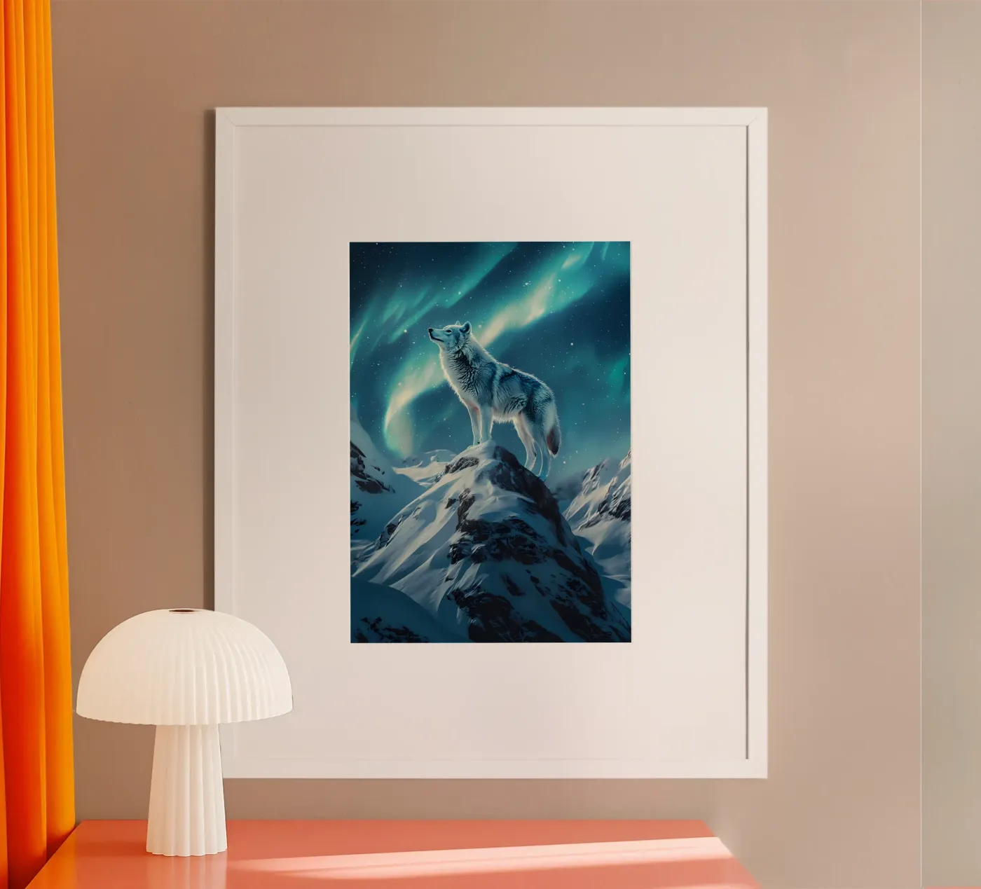 Animale lupo poster da Pierre Walton