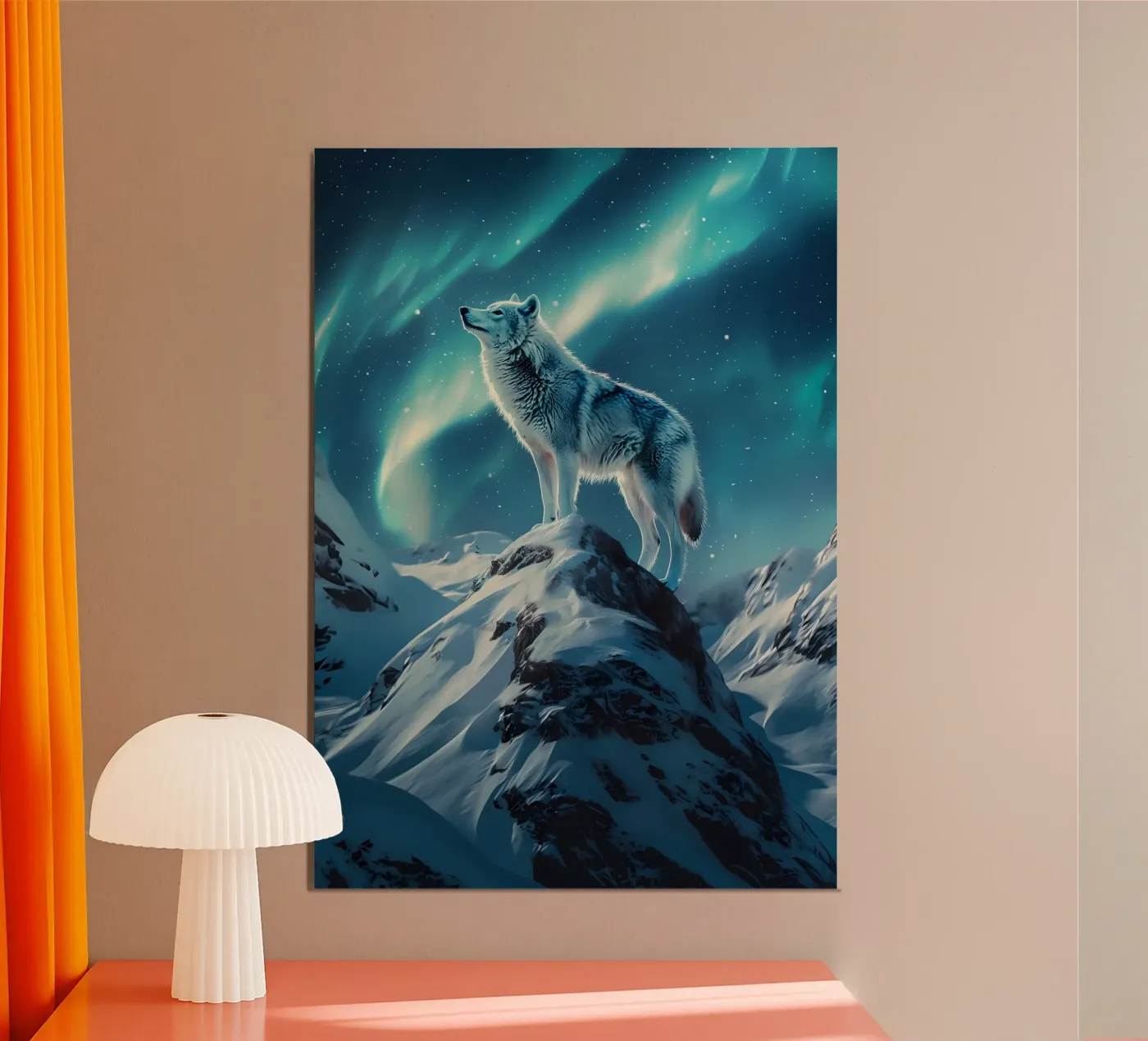 Animale lupo poster da Pierre Walton