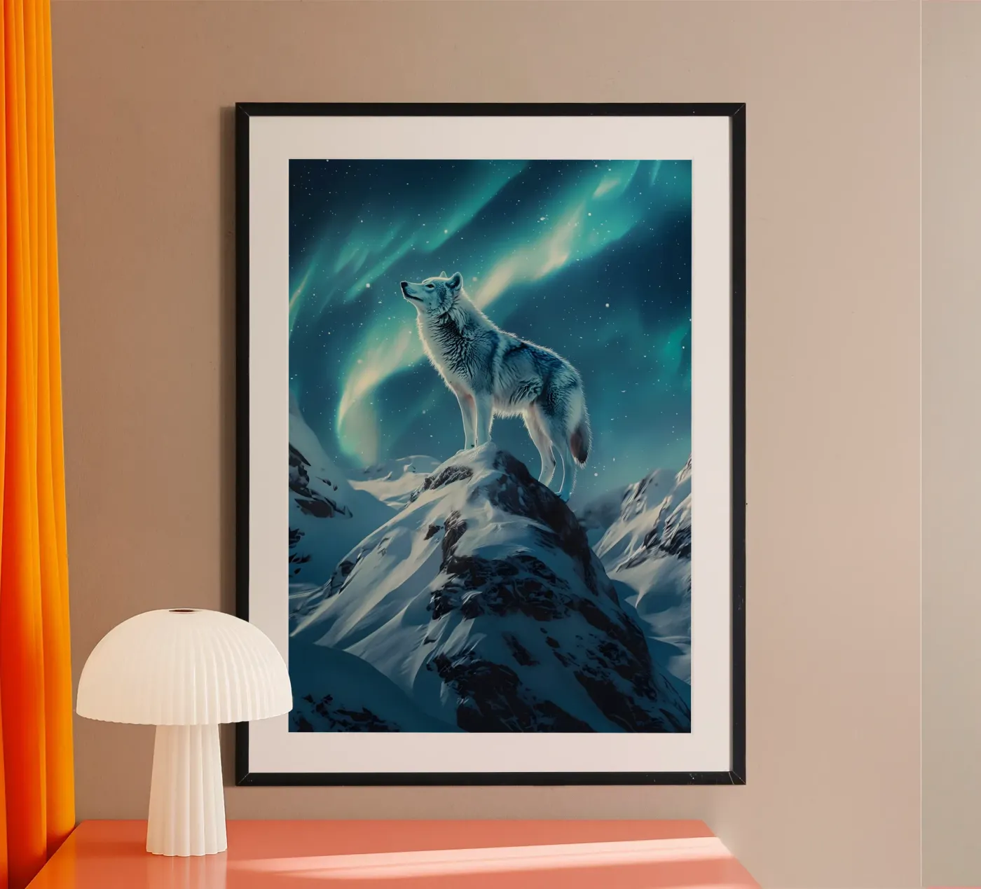 Animale lupo poster da Pierre Walton