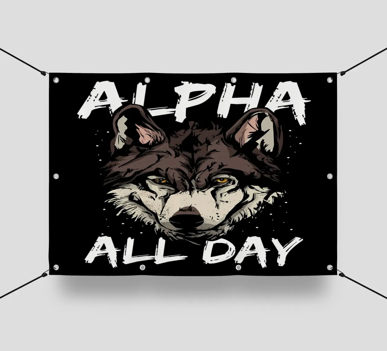 Wolf Animal pvc cover by Pierre Walton