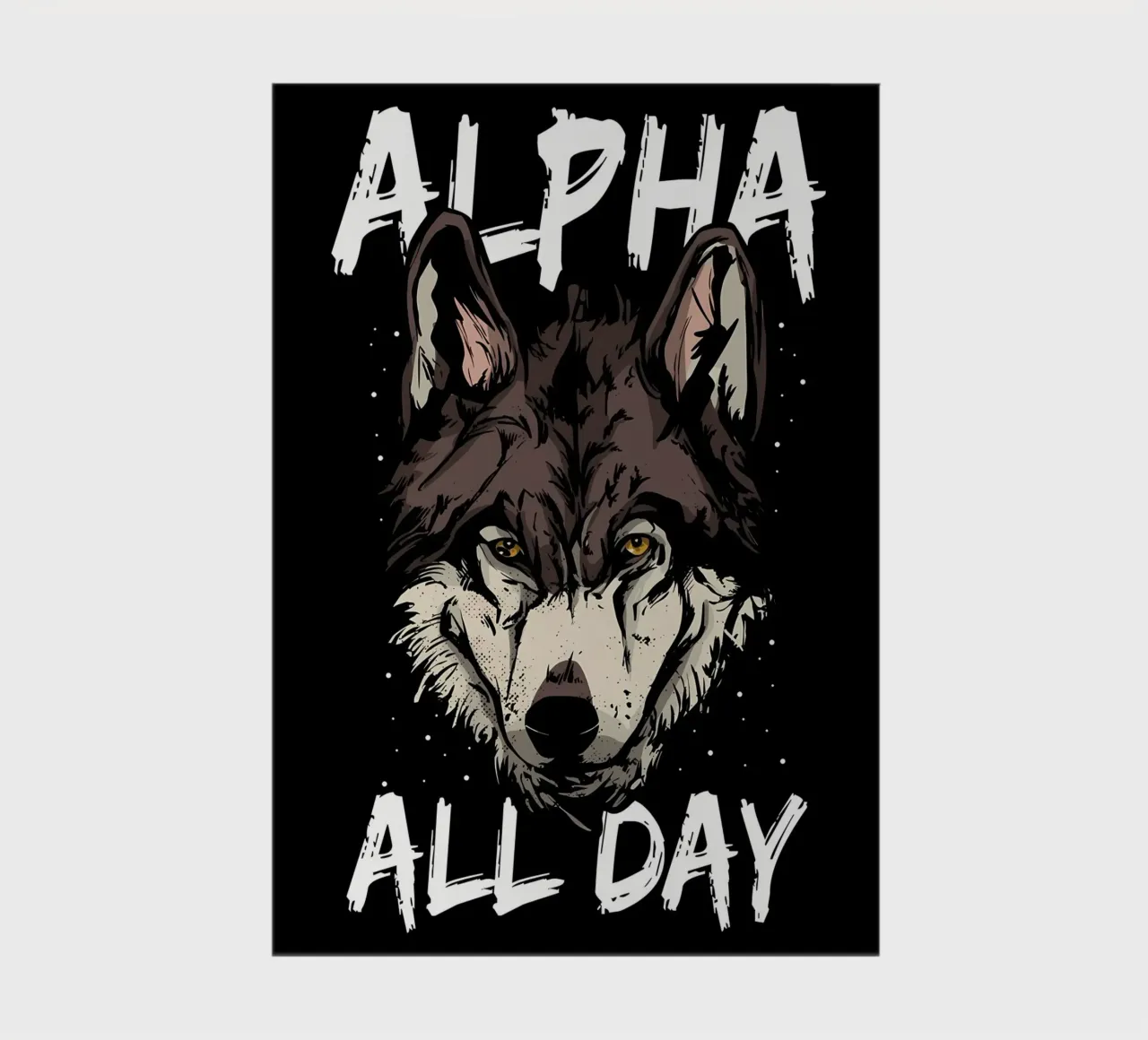 Wolf Animal notebook by Pierre Walton