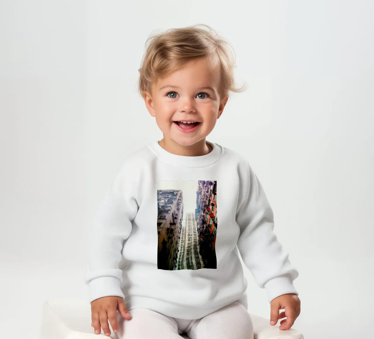 Hong Kong Architecture felpa neonato da Marc Schulthess