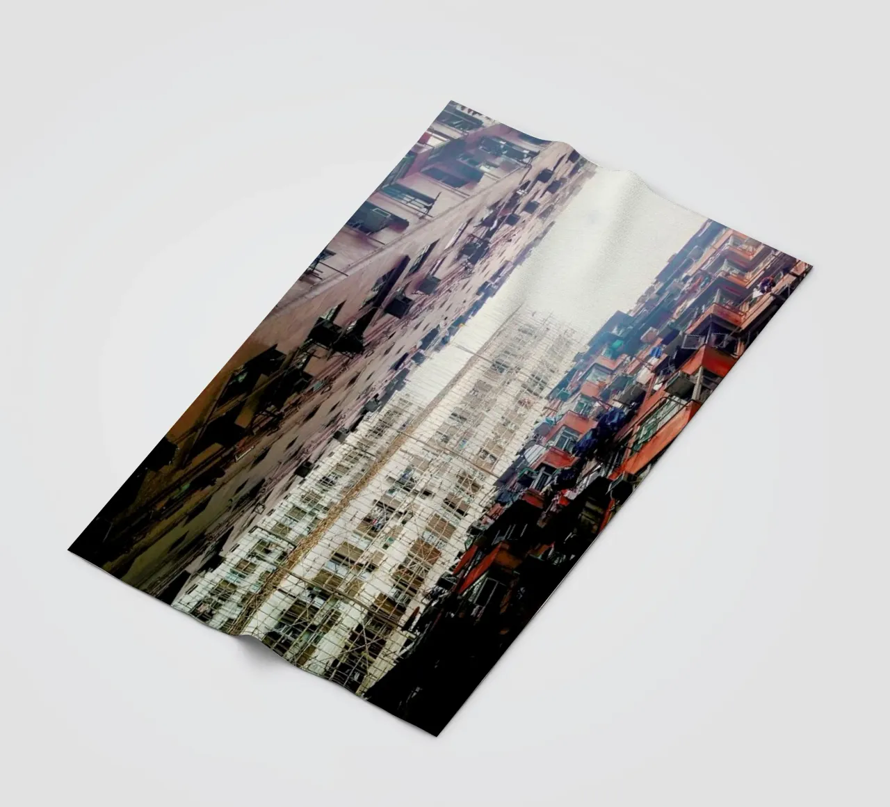 Hong Kong Architecture coperta in pile da Marc Schulthess