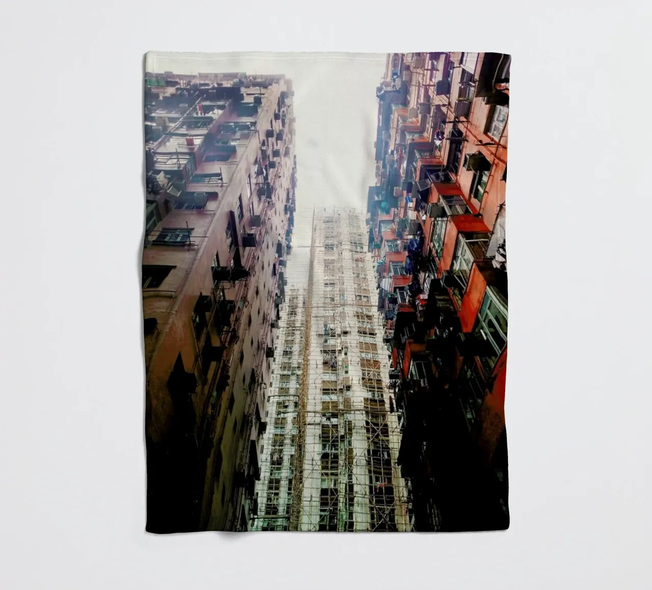 Hong Kong Architecture fleecedeken van Marc Schulthess