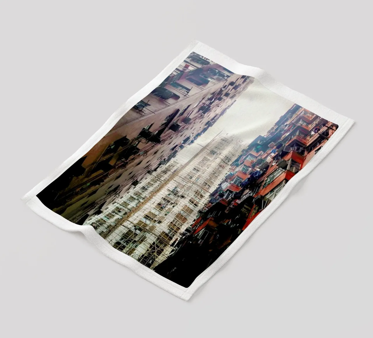 Hong Kong Architecture coperta in pile da Marc Schulthess