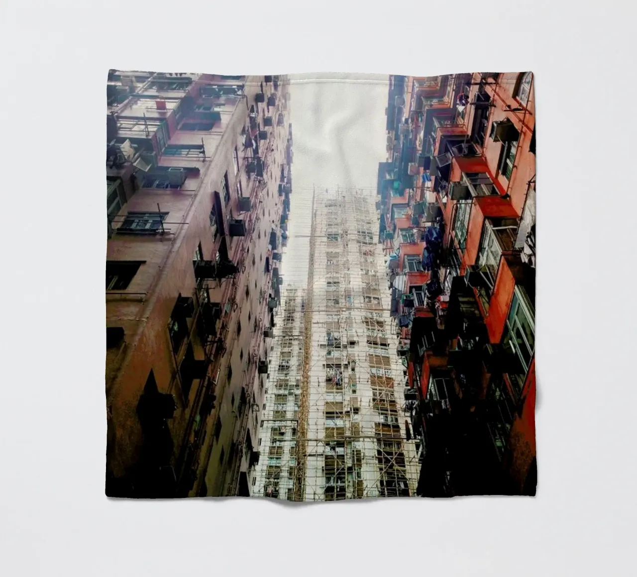 Hong Kong Architecture coperta in pile da Marc Schulthess