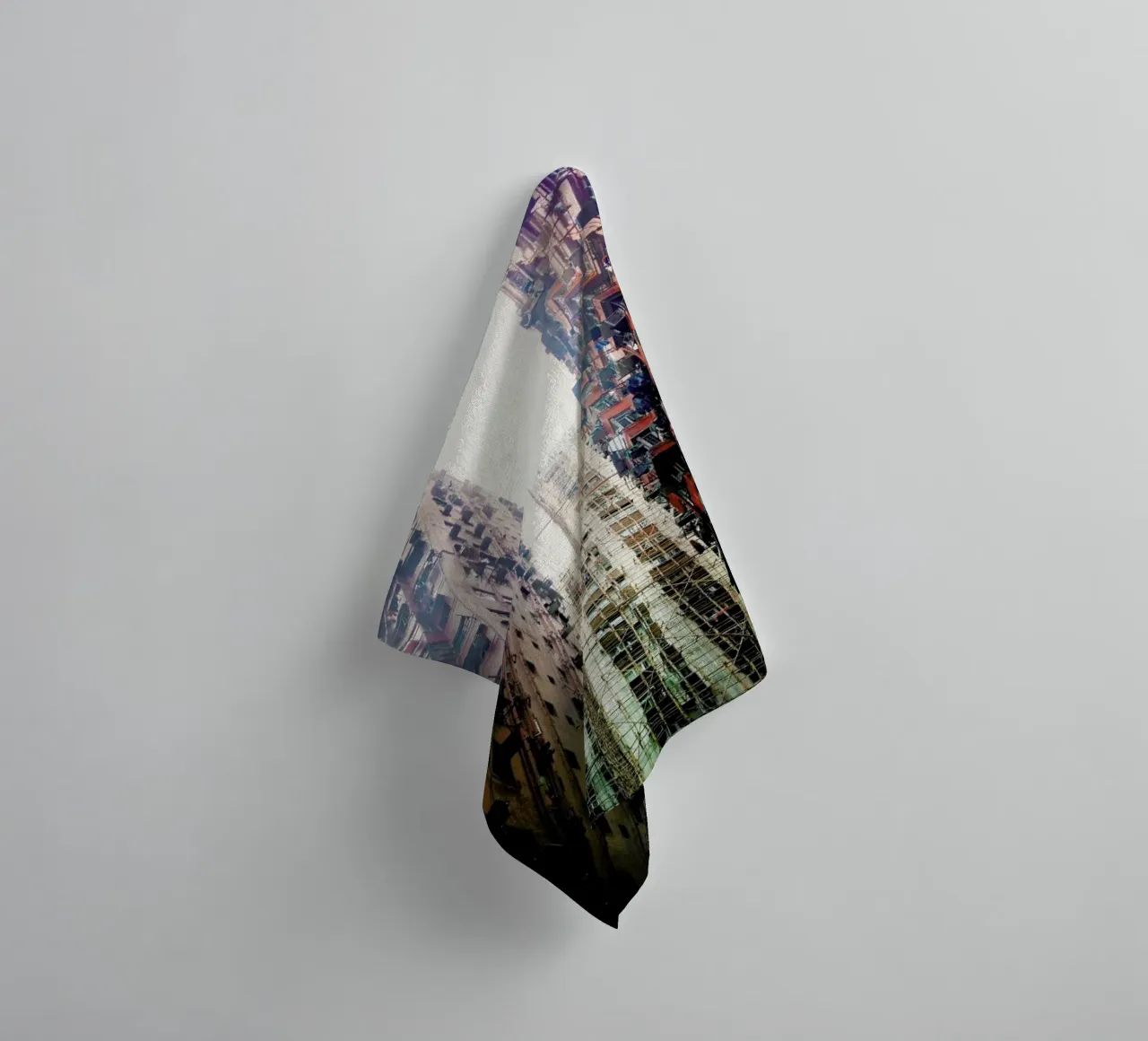 Hong Kong Architecture asciugamano da bagno da Marc Schulthess